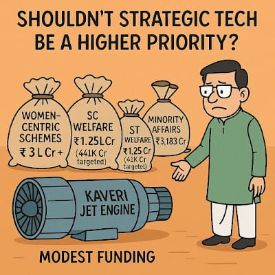 India's Defence Dilemma: Balancing Welfare and Strategic Self-Reliance Kaveri jet engine project