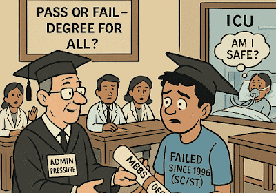 Medical Education: Degrees Without Passing Exams