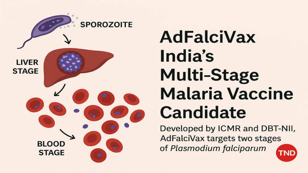 AdFalciVax – India’s multi-stage malaria vaccine candidate developed by ICMR and DBT-NII