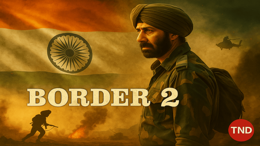 Sunny Deol in Border 2 movie – War sequel releasing on January 23, 2026