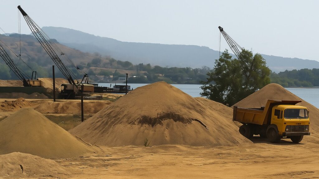 illegal sand mining in Goa, illegal mining in Goa, mining scam in Goa