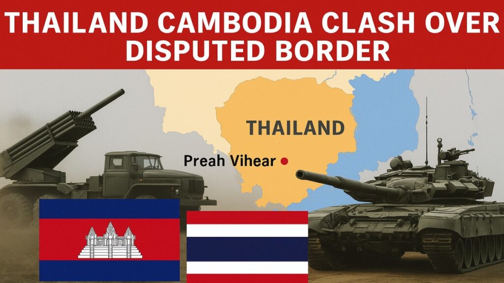 Thailand Cambodia conflict escalates over Preah Vihear temple