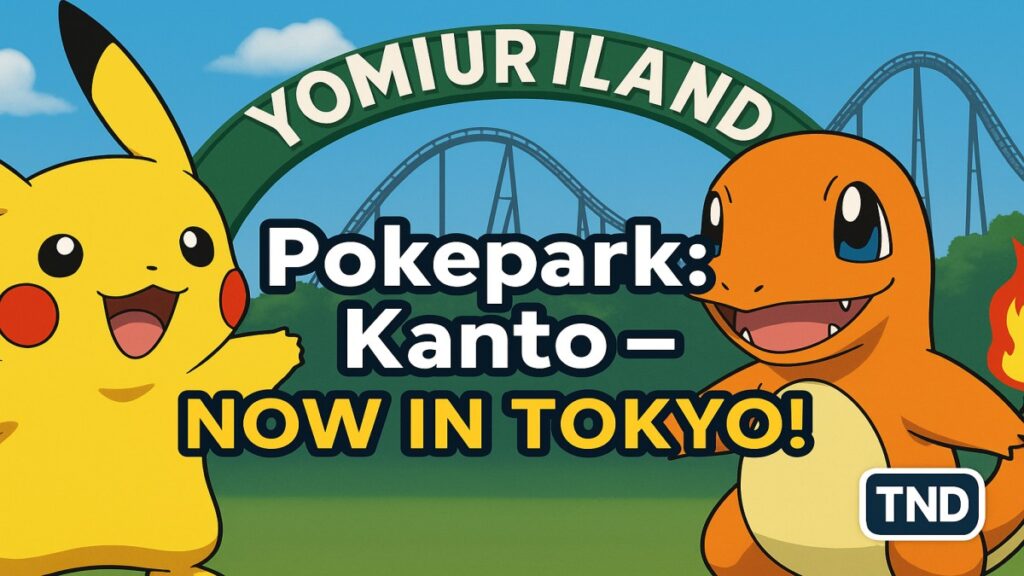 Pokepark Kanto Pokémon’s Official Theme Park Launches Inside Yomiuriland Tokyo Japa