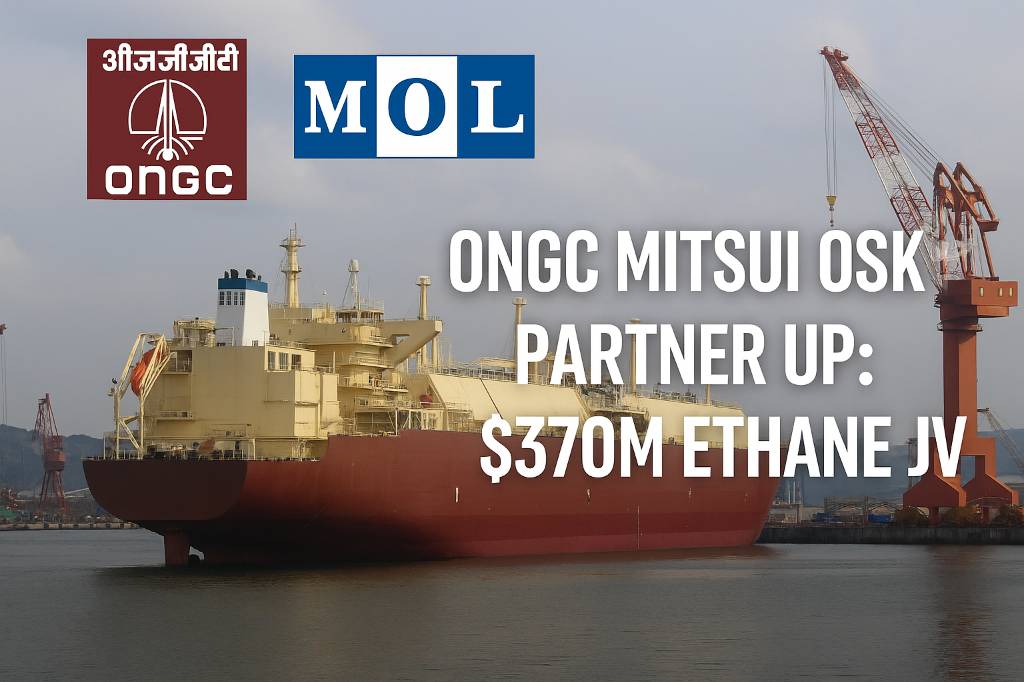 ONGC and Mitsui OSK ethane carrier joint venture for OPaL Dahej feedstock