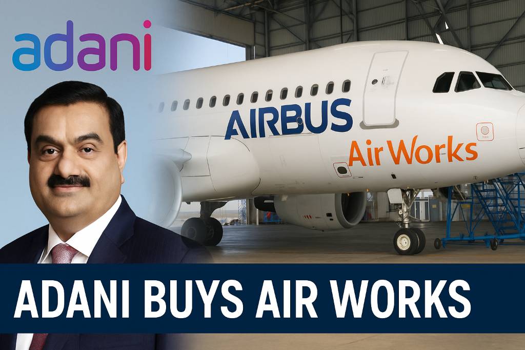 Adani buys Air works