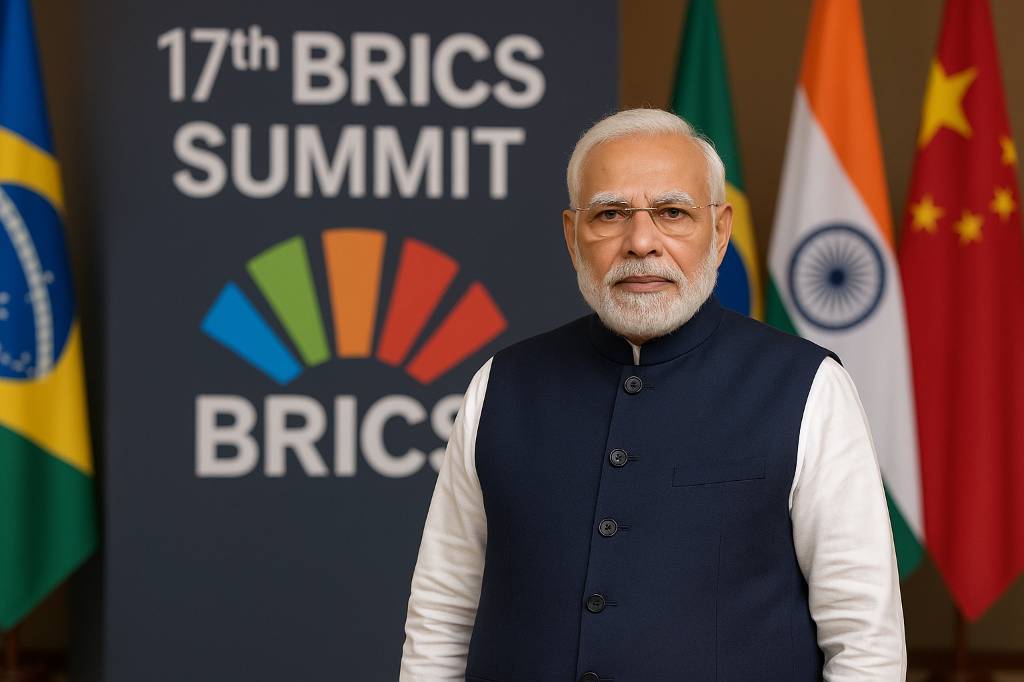 PM Modi at the 17th BRICS Summit in Brazil 2025