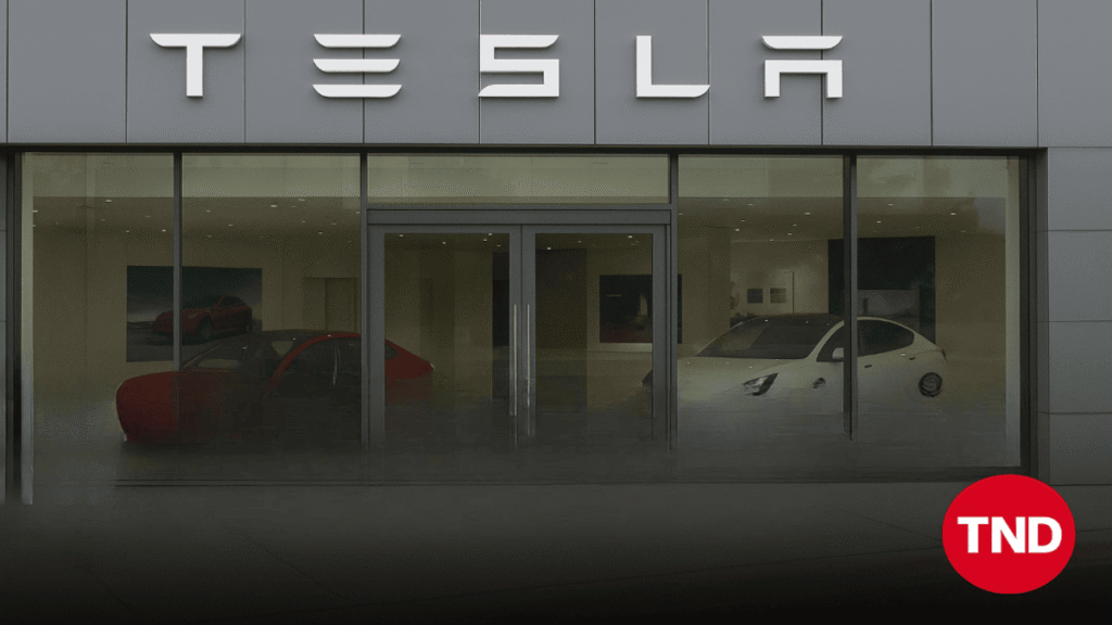 Tesla showroom in Delhi Aerocity - July 2025