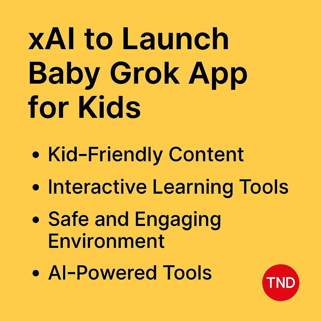 xAI Baby Grok of Elon Musk