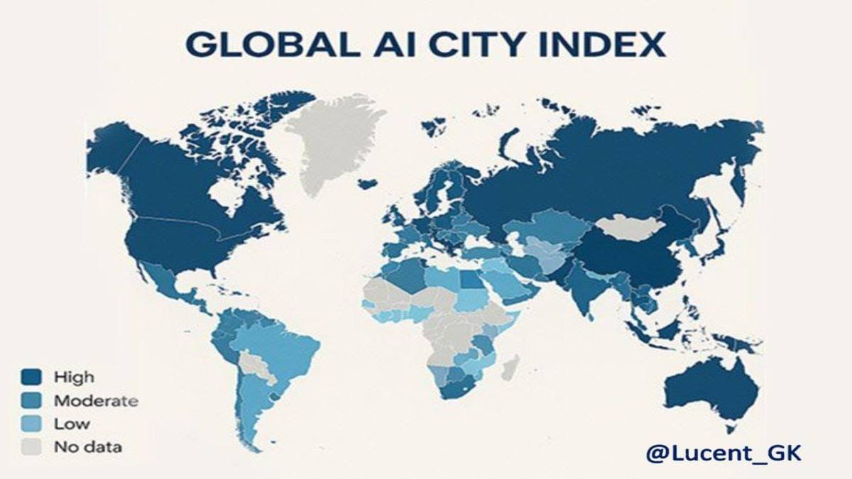 AI City Index 2025: India’s Rank & Path to Global Leadership 1 AI City Index 2025 global rankings, Bengaluru at 26th