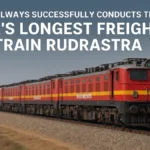 Asia's longest freight train Rudrastra