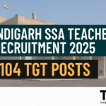 Chandigarh SSA Teacher Recruitment 2025
