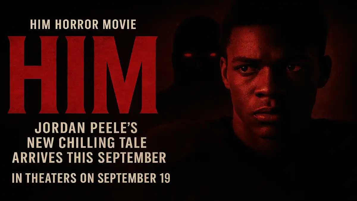 HIM Horror Movie: Jordan Peele’s New Chilling Thriller 1 HIM horror movie official poster – Jordan Peele production