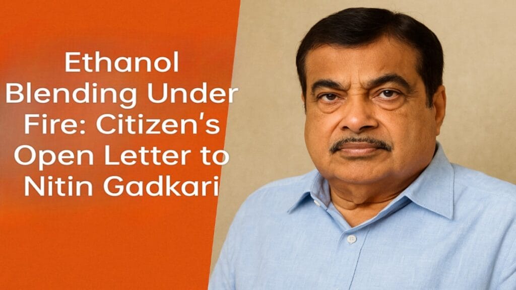 Is Ethanol Blending Hurting Indians? Garvit Sethi’s Letter to Nitin Gadkari Goes Viral