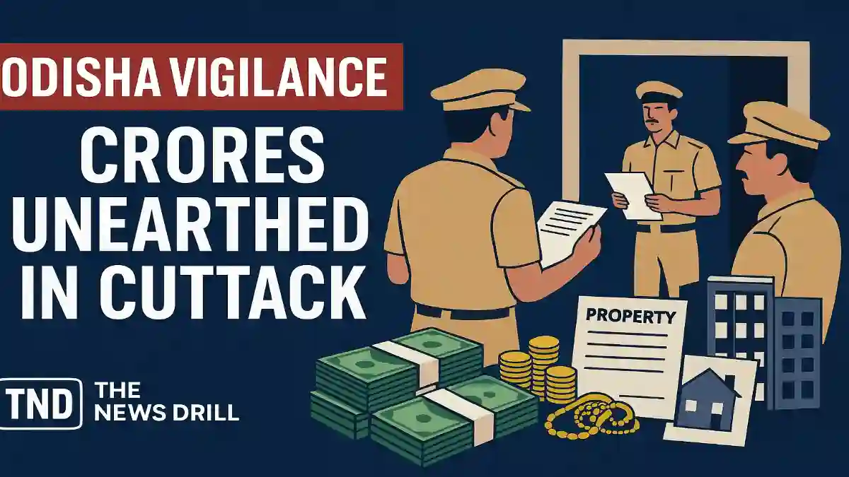 Odisha Vigilance Raids City Hospital Sr. Assistant Kishore Kumar Sahani, Unearths Crores in Assets 3 Odisha Vigilance Raids Senior Assistant Sri Kishore Kumar Sahani in Cuttack City Hospital