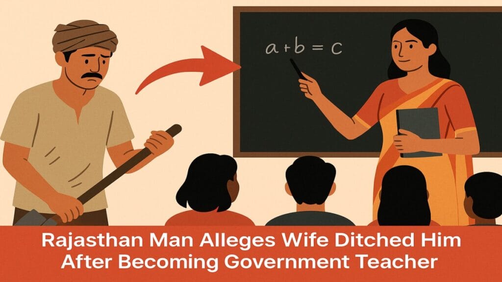 Rajasthan Man Alleges Wife Ditched Him After Becoming Teacher