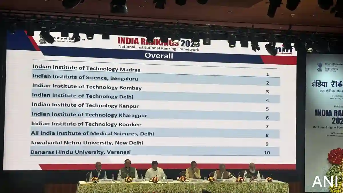 IIT Madras Tops NIRF India Rankings 2025: Complete List of Top Institutes 3 Vidyanjali Utsav 2025